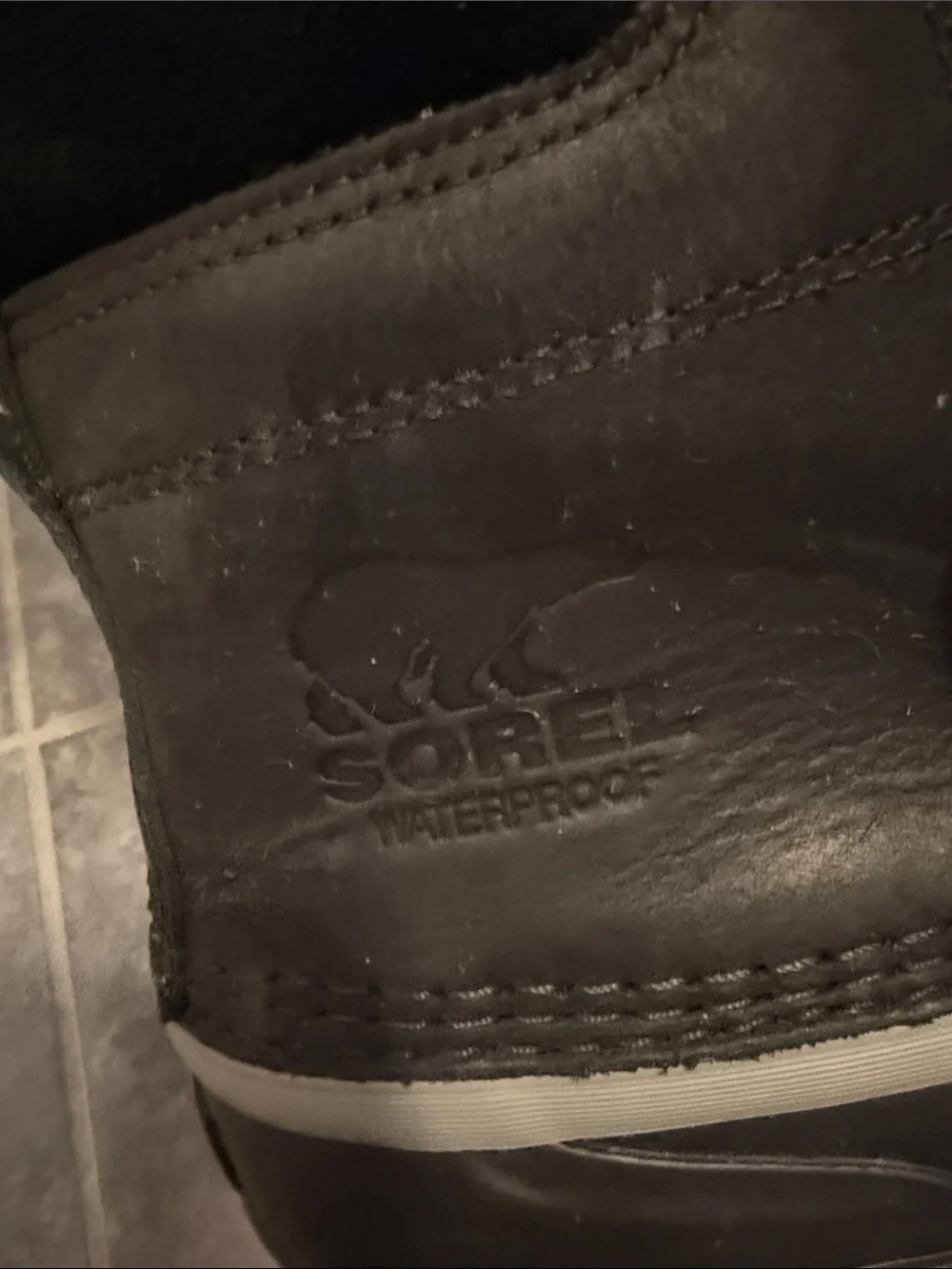 ❗️BN❗️Sorel Black Lace-Up Waterproof Snow Boots - Picture 5 of 6